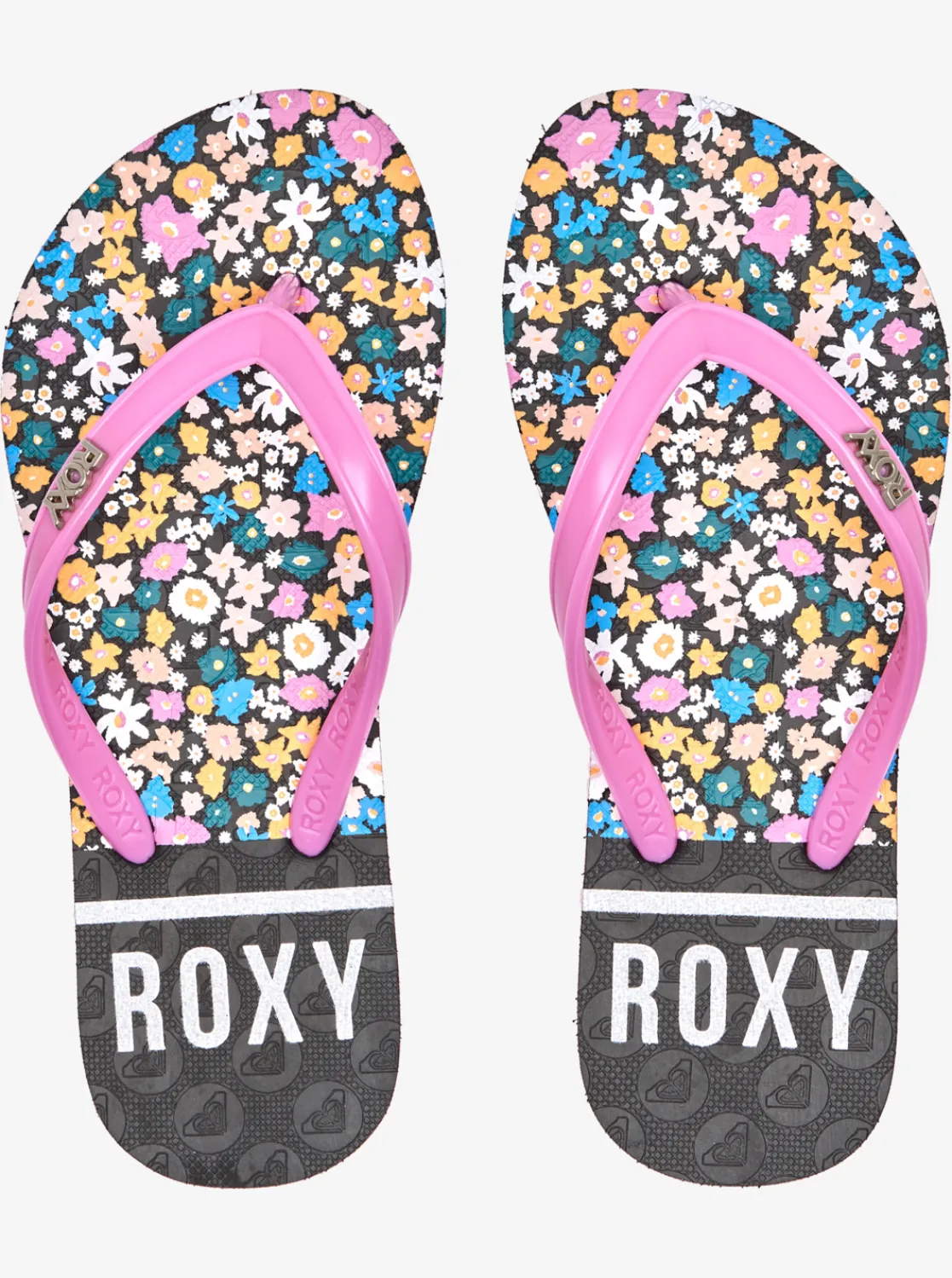 Roxy Schoenen*Viva Stamp - Sandalen Voor Meisjes Black/Floral