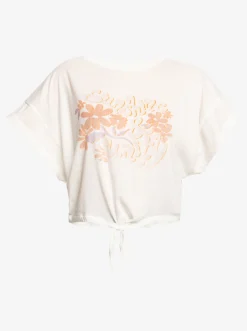 Roxy T-Shirts & Tops*We Go To The Sea - Kort T-Shirt Voor Dames Snow White