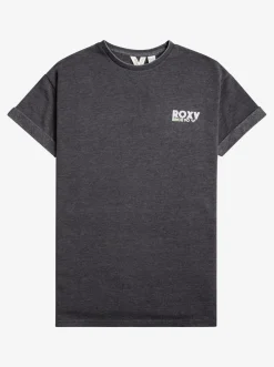 Roxy Jurken*You Rock My World - Oversized Sweaterjurk Voor Meisjes 10-16 Anthracite